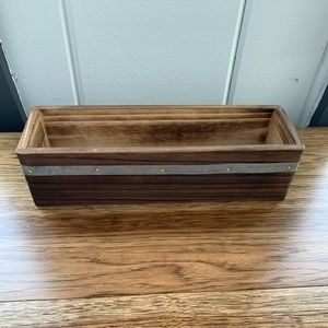 Wooden accent box